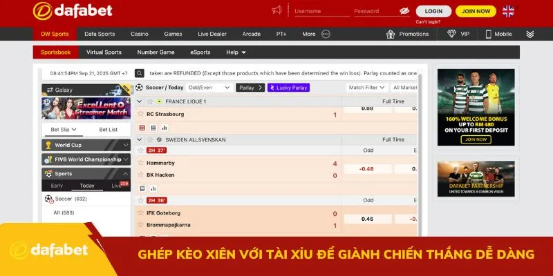 Ghép kèo xiên với tài xỉu để giành chiến thắng dễ dàng hơn